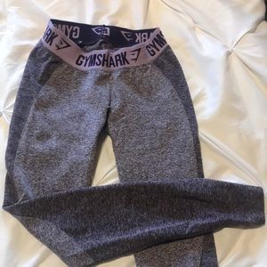 Gymshark flex leggings- purple marl. Used